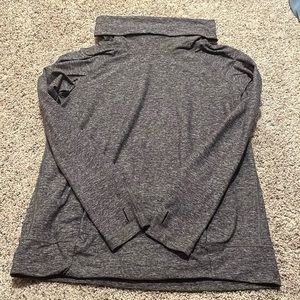 LULULEMON grey long sleeve turtle neck